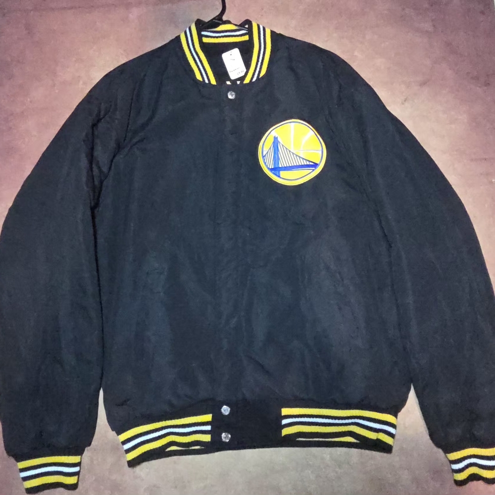 Golden State Warriors Black Jacket